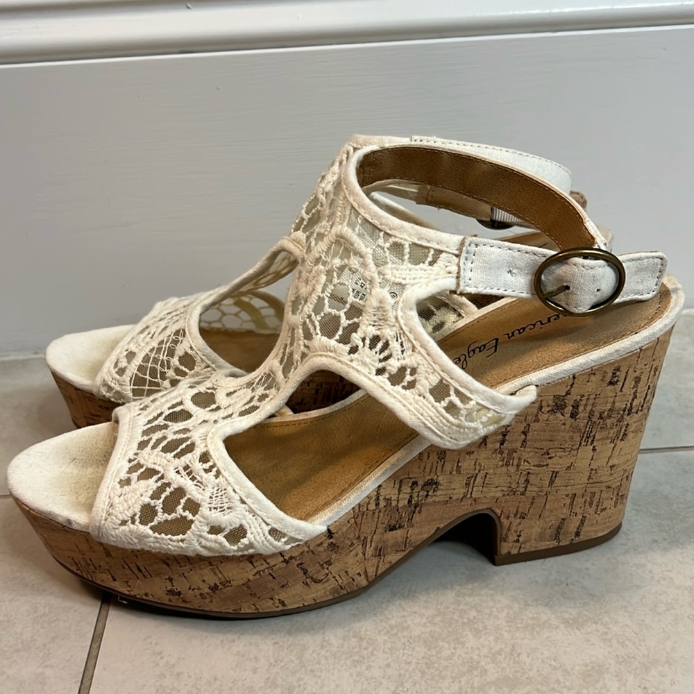 American Eagle Lacey Wedges